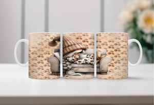 Rise & Grind Coffee Mugs TheCraftNook