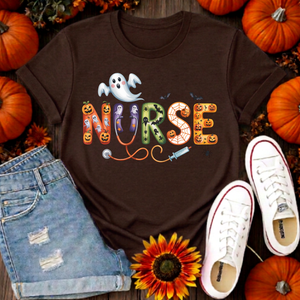 Nurse Boo Tee TheCraftNook