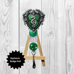 Snake House Crest Badge Pull – Wizard-Inspired Design (Copy) TheCraftNook