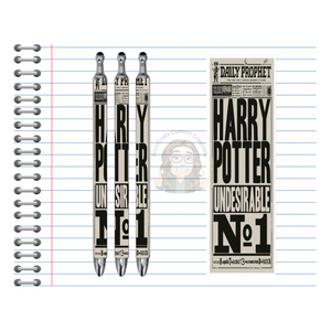 Refillable Pens, Wizard Images. Write with a little magic! ✨🪄Multiple options and Images available. TheCraftNook