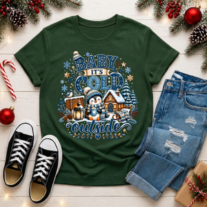 Cold Outside T-shirt TheCraftNook
