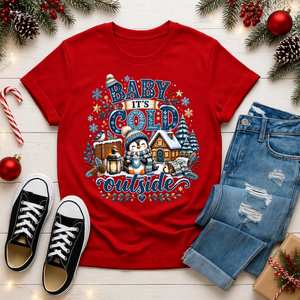 Cold Outside T-shirt TheCraftNook