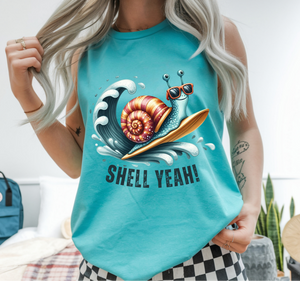 Shell Yeah Tank Top TheCraftNook