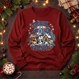 Cold Outside Long Sleeve Tee TheCraftNook