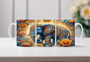 Elephant Image Coffee Mugs. Multiple images to choose from with personalization options. TheCraftNook
