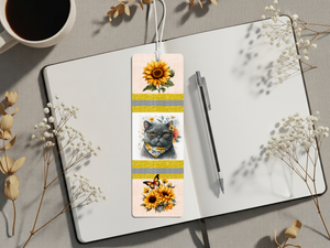 Aluminum Metal Bookmarks, Cat Images. A purr‑fect pause in your story TheCraftNook