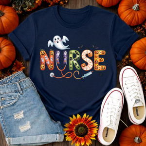 Nurse Boo Tee TheCraftNook