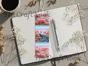 Aluminum Metal Bookmarks, Peacock Images, A little luxury for every chapter TheCraftNook