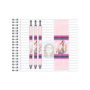 A long‑necked twist on everyday writing, Refillable Pens, Giraffe Images multiple options and Images available. TheCraftNook