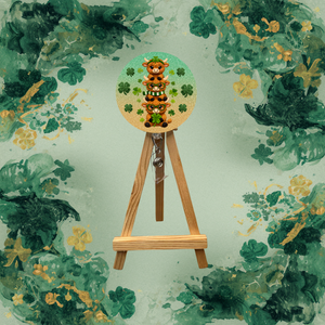 Lucky Charm Badge Pull for St. Patrick’s Day TheCraftNook