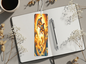 Aluminum Metal Bookmarks, Dolphin images. Make every chapter a splash! TheCraftNook