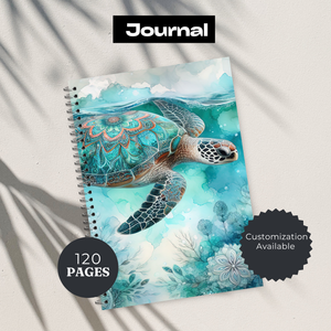 Sea Turtle Journal TheCraftNook