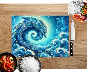 Make a Splash Dolphin Cutting Board TheCraftNook