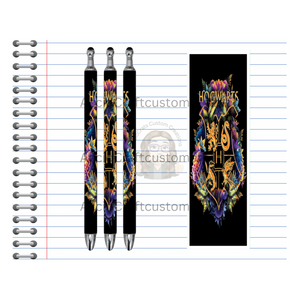 Refillable Pens, Wizard Images. Write with a little magic! ✨🪄Multiple options and Images available. TheCraftNook