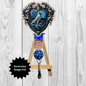 Eagle House Crest Badge Pull – Wizard-Inspired Design TheCraftNook