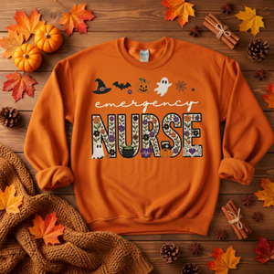 Spooky ED Sweatshirt TheCraftNook