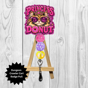 DCC Princess Donut Badge Pull | Dungeon Crawler Carl TheCraftNook