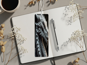 Aluminum Metal Bookmarks, Dragon Images. Mark your place in every adventure with a mystical dragon companion TheCraftNook