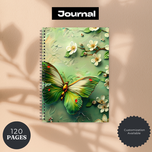Butterfly Journal TheCraftNook