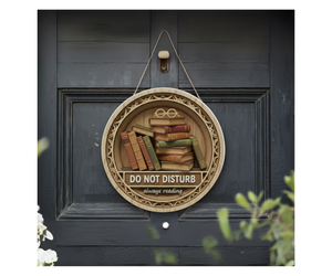 Book Nook Door Signs TheCraftNook