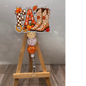 Fall Badge Pull TheCraftNook