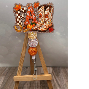 Fall Badge Pull TheCraftNook