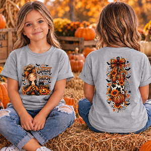 Kids Cutest in the Patch Front & Back Fall T-Shirt TheCraftNook