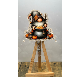 Cauldron Gnome Badge Pull TheCraftNook