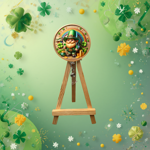 Lucky Charm Badge Pull for St. Patrick’s Day TheCraftNook