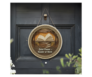 Book Nook Door Signs TheCraftNook