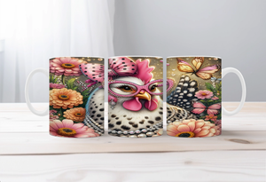Country Coop Chicken Mug TheCraftNook