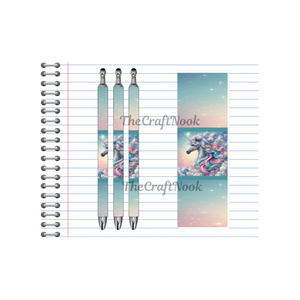 Refillable Pens, Unicorn Images multiple options and Images available. TheCraftNook