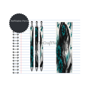 Refillable Pens, Once Upon a Pen – Book Lover Writing Pen. Multiple options and Images available TheCraftNook