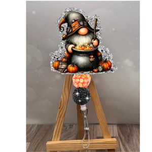 Cauldron Gnome Badge Pull TheCraftNook