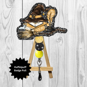 Badger house badge Pull TheCraftNook