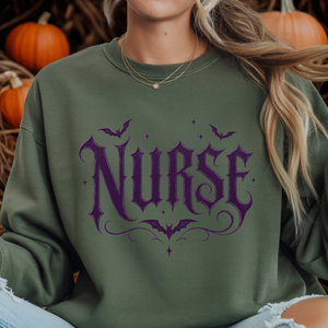 Gothic Nurse Sweatshirt TheCraftNook