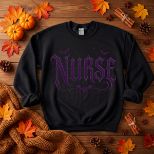 Gothic Nurse Sweatshirt TheCraftNook