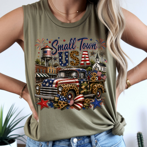 Small Town USA Tank Top TheCraftNook