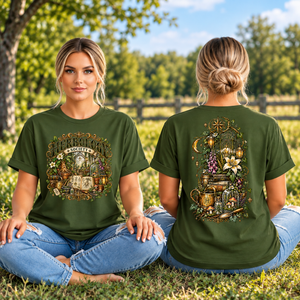 Herbology T-shirt Front and Back graphics TheCraftNook