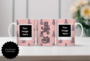 Mother's Day Mugs Human and Fur. TheCraftNook