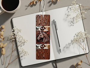 Aluminum Metal Bookmarks, Horse Images TheCraftNook