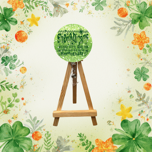 Lucky Charm Badge Pull for St. Patrick’s Day TheCraftNook