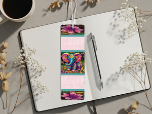 Aluminum Metal Bookmarks, Elephant Images TheCraftNook