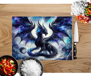 Majestic Dragon Scales Cutting Board TheCraftNook