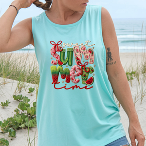 Sweet Summertime Tank – Unisex Garment-Dyed Tank Top TheCraftNook