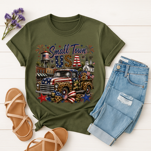 Small Town USA Tee TheCraftNook