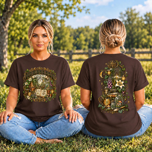 Herbology T-shirt Front and Back graphics TheCraftNook