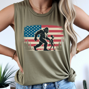 Bigfoot and Alien tank TheCraftNook