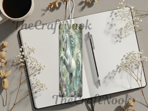 Aluminum Metal Bookmarks, Unicorn Images TheCraftNook