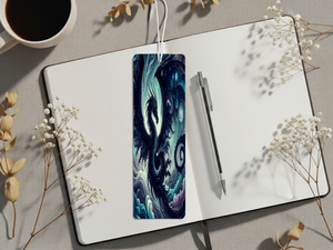 Aluminum Metal Bookmarks, Dragon Images. Mark your place in every adventure with a mystical dragon companion TheCraftNook